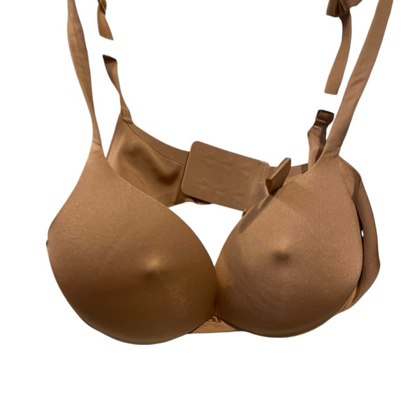 NWT SKIMS nipple push up bra CLAY Size 30A - Picture 2 of 3
